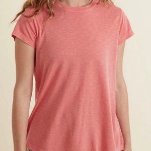 NWT MARINE LAYER SWING TEE CHERRY RED